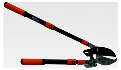 Produktbild von Astschere mit Ratschensystem, schwarz / orange, 67 x 28 x 3,5 cm