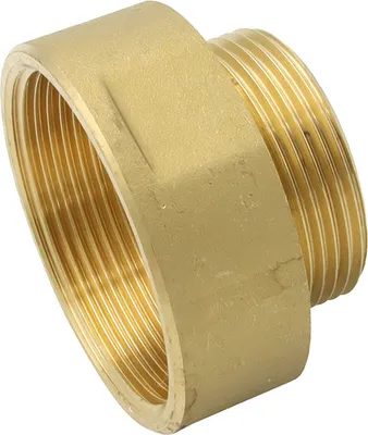 Produktbild von Messing Fitting Reduzierstück 2" IG x 1 1/2" AG Zoll Reduzierung