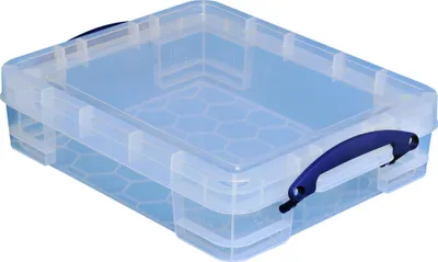 Immagine prodotto di Scatola di stoccaggio Really Useful Box 11 litri trasparente