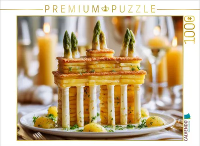 Produktbild von CALVENDO Puzzle Brandenburger Tor in Berlin, Deutschland | 1000 Teile Lege-Größe 64x48cm Foto-Puzzle für glückliche Stunden