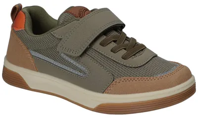 Produktbild von American Club XD184, Kinderschuhe Klettverschluss Leder-Einlegesohle rutschhemmend bequem, Taupe 33