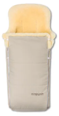 Produktbild von Hofbrucker Lammfell-Fußsack Luxus für Kinderwagen und Buggy