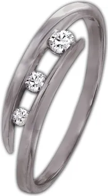 Image de Bague GoldDream Femme Gr. 54 17,2 or véritable333 or blanc argent blanc D2GDR529J54