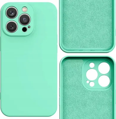 Produktbild von Hurtel 5907769347313, Cover, Apple, iPhone 14 Plus, 17 cm (6.7"), Mintfarbe