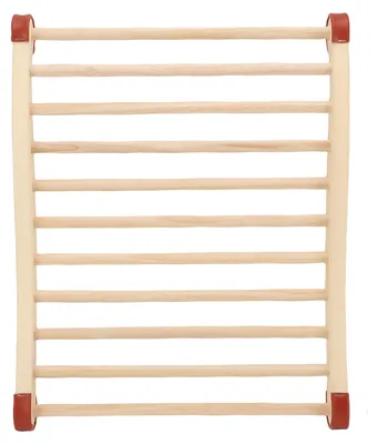 Obrázek produktu pro Dřevěné opěrky zad do sauny, protiskluzové, pohodlné, design ve tvaru písmene S, opěrka židle