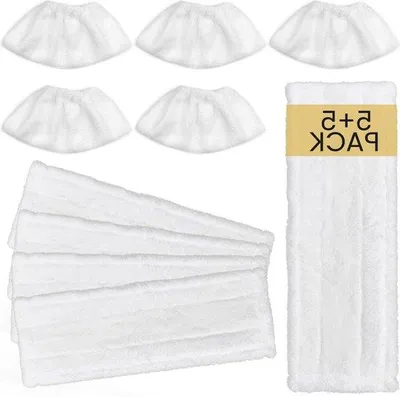 Image de Chiffons en microfibre pour sols - 5 pièces pour un nettoyage en profondeur