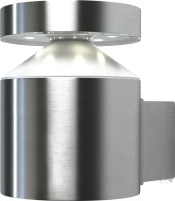 Produktbild von LEDVANCE ENDURA STYLE Cylinder, Wandbeleuchtung für den Außenbereich, Edelstahl, Polycarbonat (PC), Edelstahl, IP44, Fassade, Garten, Pfad, II