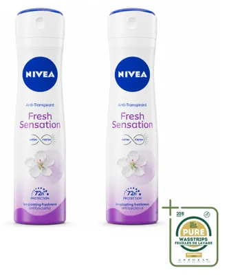 Produktbild von 2 x NIVEA Deodorant Spray Fresh Sensation - 150 ml - Vorratspackung - 2 Stücke