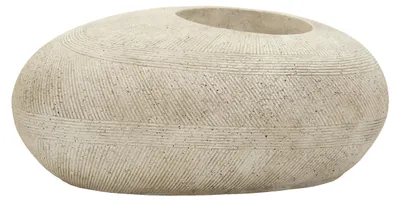 Obrázek produktu pro Květináč STONE od Mauro Ferretti pro venkovní použití, šedý, 78,5 x 56 x 33,5 cm