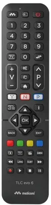 Immagine prodotto di Meliconi TLC Evo 6: telecomando universale per televisori. Taglia unica