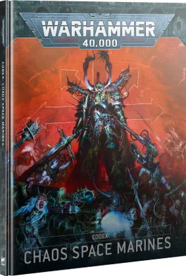 Produktbild von Warhammer 40.000 Codex Chaos Space Marines 10th Edition Englisch