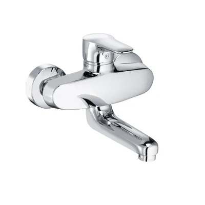 Immagine prodotto di Miscelatore monocomando per lavello Kludi Objekta, sporgenza 115 mm, cromato, 1 pz.