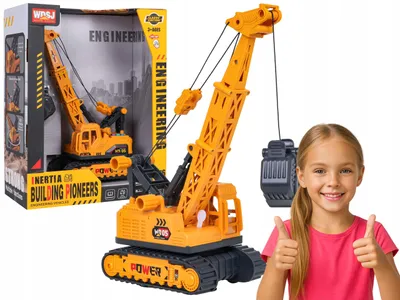 Obrázek produktu pro Ramiz ZAU.WD105-B Interaktivní jeřáb pro děti 1:16 světla zvuky