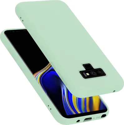 Image de Cadorabo Housse pour Samsung Galaxy NOTE 9 Housse en vert Housse pour portable Case Cover TPU Etui