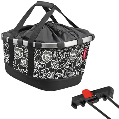 Produktbild von KLICKfix BIKEBASKET GT FÜR RACKTIMEFLEUR SCHWARZ