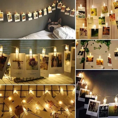 Produktbild von Jumadas LED-Fotolichtkabel – 6 m – Warmweiß – batteriebetrieben