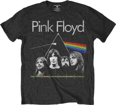 Produktbild von Pink Floyd Dark Side of the Moon Band & Pulse Charcoal Grey M T-Shirt