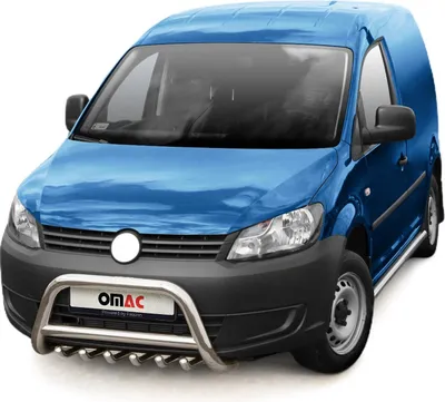 Produktbild von Frontbügel Frontschutzbügel für VW Caddy 2010-2018 mit ABE Stahl Silber