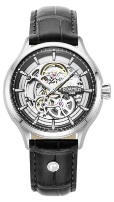 Obrázok produktu pre Roamer Hodinky Competence Skeleton IV Black