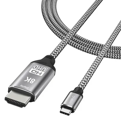 Obrázek produktu pro 8K USB-C na HD multimediální rozhraní adaptér kabel (konektor na konektor) USB 3.1 typ C na HD multimediální rozhraní kabel