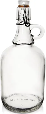 Obrázok produktu pre Sklenená fľaša s klipom 500 ml