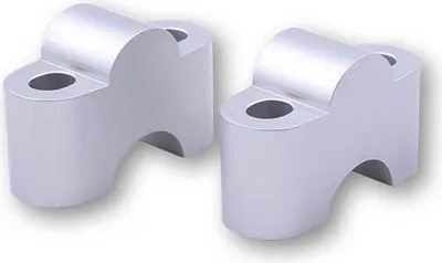 Produktbild von LSL Lenkererhöhung Ø22mm Distanz-Bock Set 25mm silber