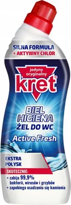 Produktbild von Desinfizierendes Toilettengel 750ml – Bakterienkiller, Kalk- & Geruchsentferner, WC-Reiniger