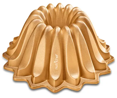 Productafbeelding van NutriChef Gugelhupvorm, diameter 23 cm – Aluminium bakvorm met antiaanbaklaag
