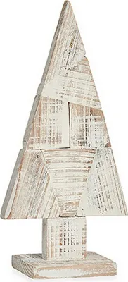 Obrázek produktu pro Stromek vánočního stromku 9 x 41,5 x 20 cm přírodní dřevo bílý
