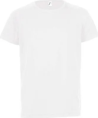 Immagine prodotto di SOLS Maglietta per bambini sportiva, manica corta PC2153 (10 anni (140)) (Bianco)