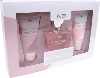 Produktbild von NG PERFUMES NG Bella Vida - parfümiertes Wasser, Duschgel und Körperlotion