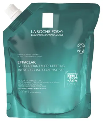 Image de Roche-Posay Effaclar Micro-Peeling Gel Purifiant 400 ml