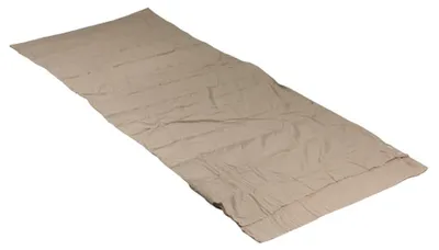 Produktbild von Cocoon TravelSheet InsectShield ägypt. Baumwolle Hüttenschlafsack (Wärmeleistung +3,9°C / Max. Körpergröße 190cm / Gewicht 0,26kg) sand