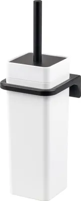 Immagine prodotto di bremermann Savona cestino per bagno con coperchio ribaltabile, cestino per bagno, plastica, 5,5 litri (bianco, angolare)