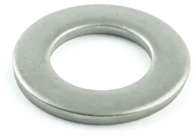 Productafbeelding van 10 ringen, ringvormig, conform DIN 125 / ISO 7089, roestvast staal A2 (V2A)