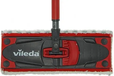 Produktbild von Vileda UltraMax Power 2-in-1 Bodenwischer – Mikrofaser-Reinigungswischsystem – Rot/Schwarz