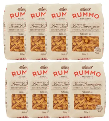Image de Pâtes fusilli n° 48, 500 g - Rummo - 8 x