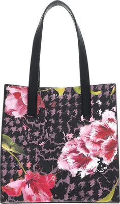 Produktbild von Ted Baker Schultertasche Shopper Tuliia Floral Printed Icon Bag Black mehrfarbig