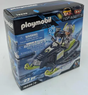 Produktbild von PLAYMOBIL, Arctic Rebels Eisscooter, Top Agents, 70235