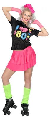 Produktbild von Shirt 'I love the 80's' schwarz, Groesse:L/XL