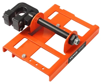 Productafbeelding van VEVOR Verticale houten zaaggeleider van gietijzer, zaagmolen, 5,1-15,2 cm, maximale zaagbreedte, geschikt voor kettingzagen, afmetingen 208x145x67 mm. Geschikt voor diverse houtbewerkingsdoeleinden