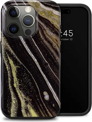 Produktbild von Selencia Vivid Back Cover iPhone 15 Pro - Chic Marble