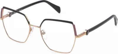 Produktbild von Blumarine VBM218 Oro rose' luc.c/parti nero luc 55/18/135 Damen Brillen