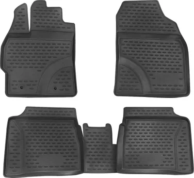 Zdjęcie produktu dla 2009-2015 Toyota Prius dywaniki podłogowe TPE czarne 4 szt
