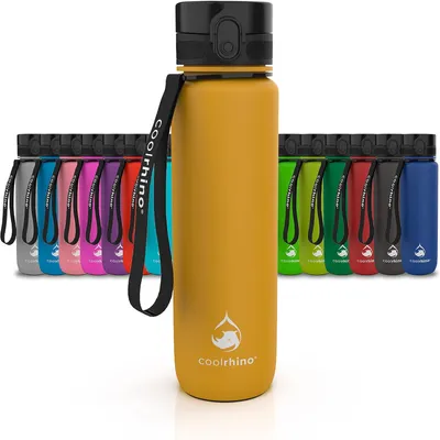 Produktbild von Wasserflasche Sport, Outdoor, Fitness, 350 ml, auslaufsicher, BPA-frei