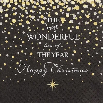 Produktbild von 20 Servietten Christmas Glamour - Schöne Weihnachtszeit mit Glamour 33x33cm