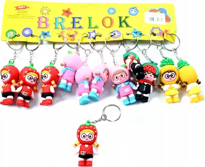 Zdjęcie produktu dla Brelok Do Kluczy Zawieszka Dla Dzieci 12Szt