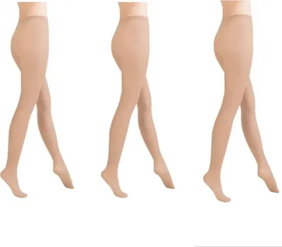 Immagine prodotto di Collant classico 3 pezzi per donna 40 DEN - Nude M