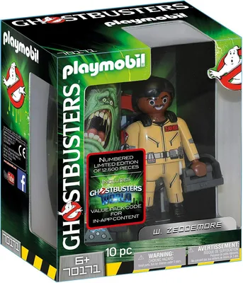Produktbild von PLAYMOBIL Ghostbusters Sammlerfigur W. Zeddemore, 70171