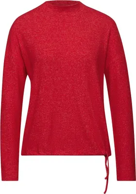 Produktbild von LTD QR soft turtle neck shirt 16869 racing red mel. Größe 40